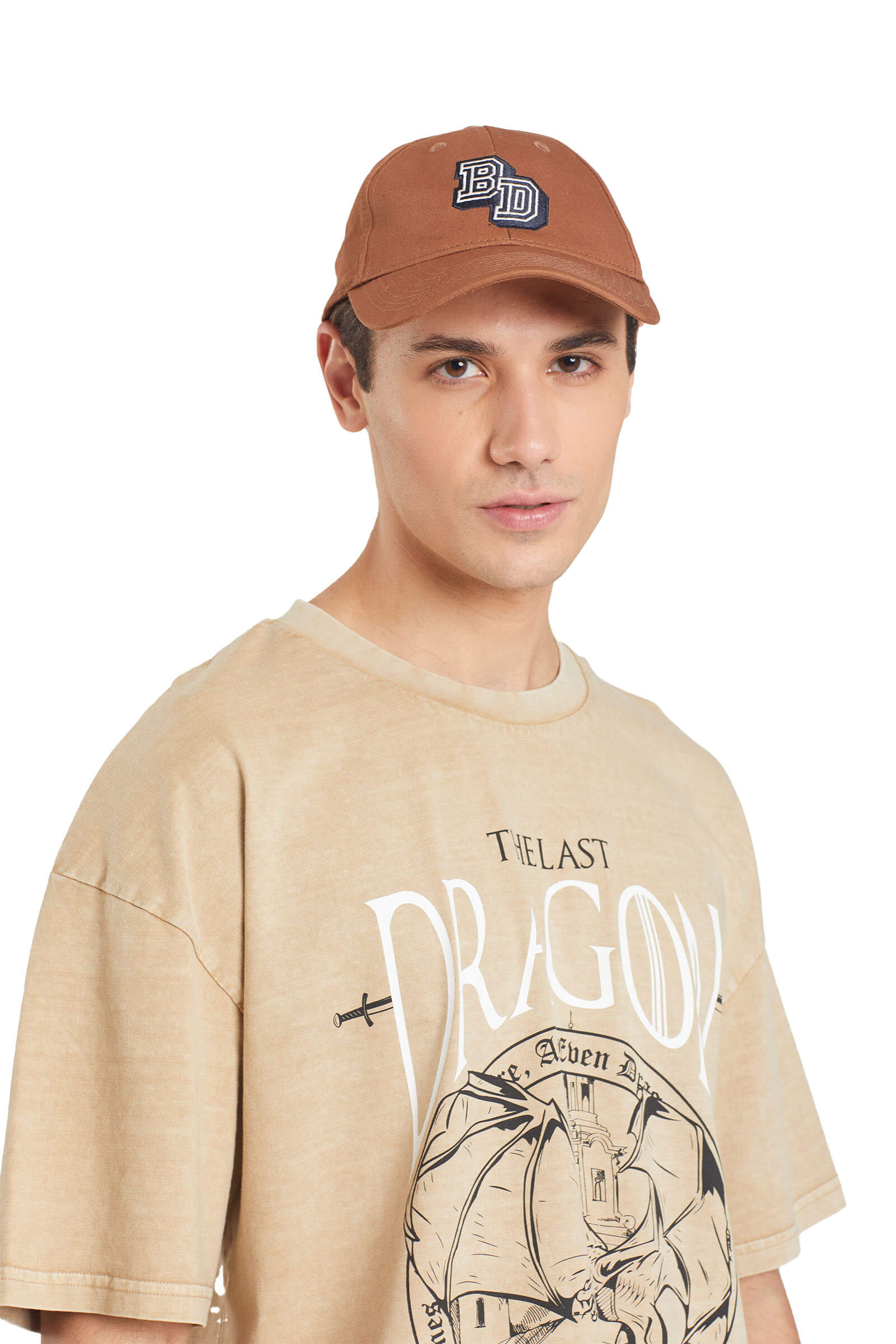 The Last Dragon Faded Effect Oversized T-shirt - Image 6