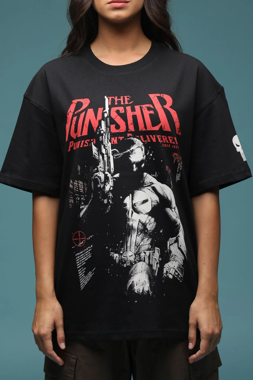 The Punisher Oversized T-shirt - Image 3