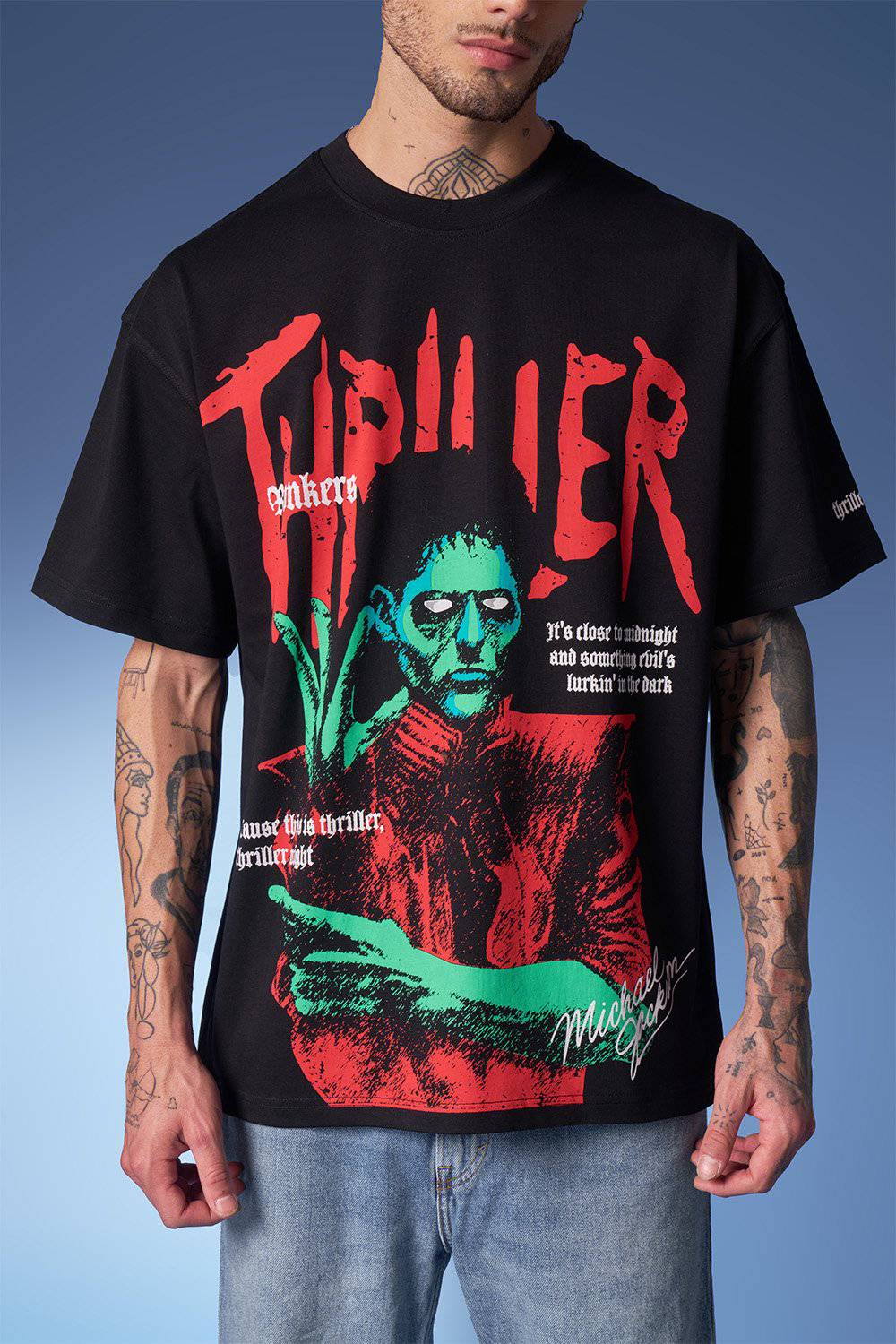 Thriller Oversized T-shirt - Image 2