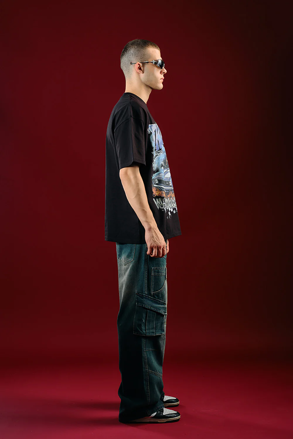 Throttle 89 Oversized T-shirt - Image 6