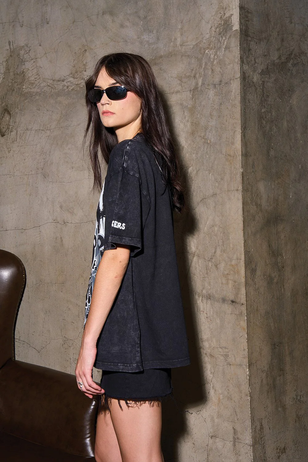 Tiger Nation Faded Oversized T-shirt - Image 7
