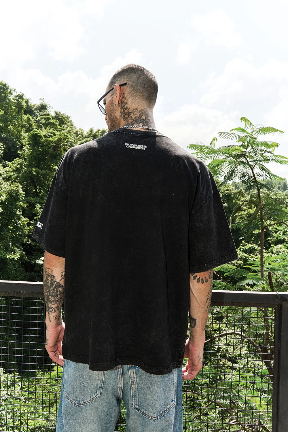 Tiger Nation Faded Oversized T-shirt - Image 9