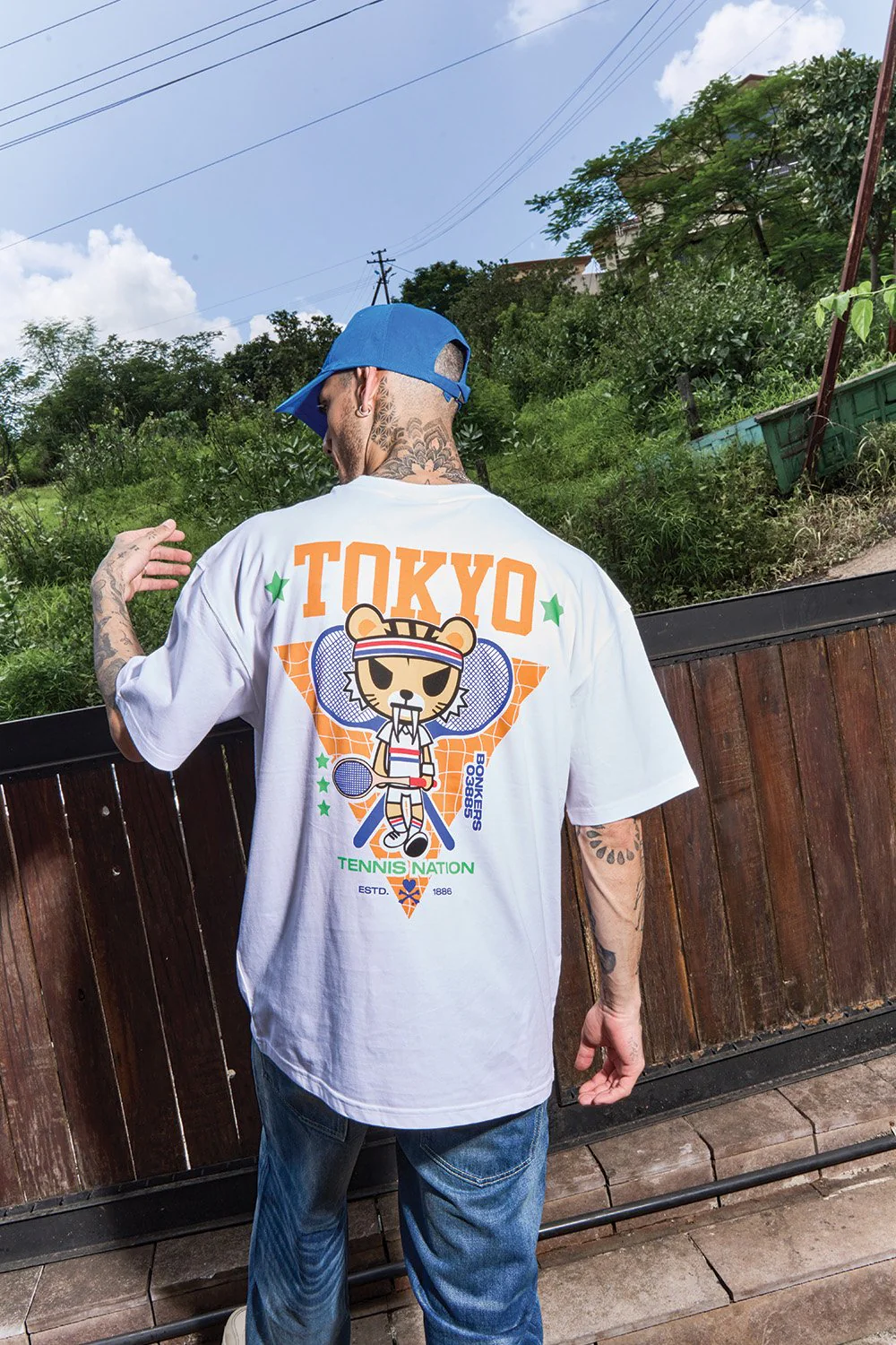 Tokyo Tiger Oversized T-shirt - Image 11