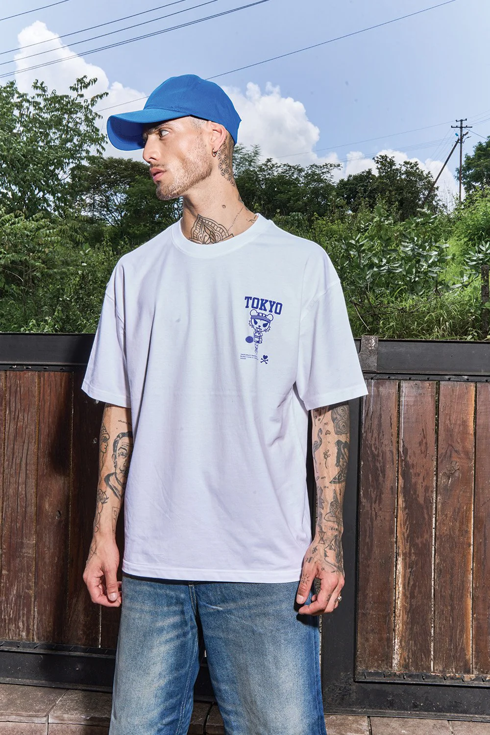 Tokyo Tiger Oversized T-shirt - Image 2