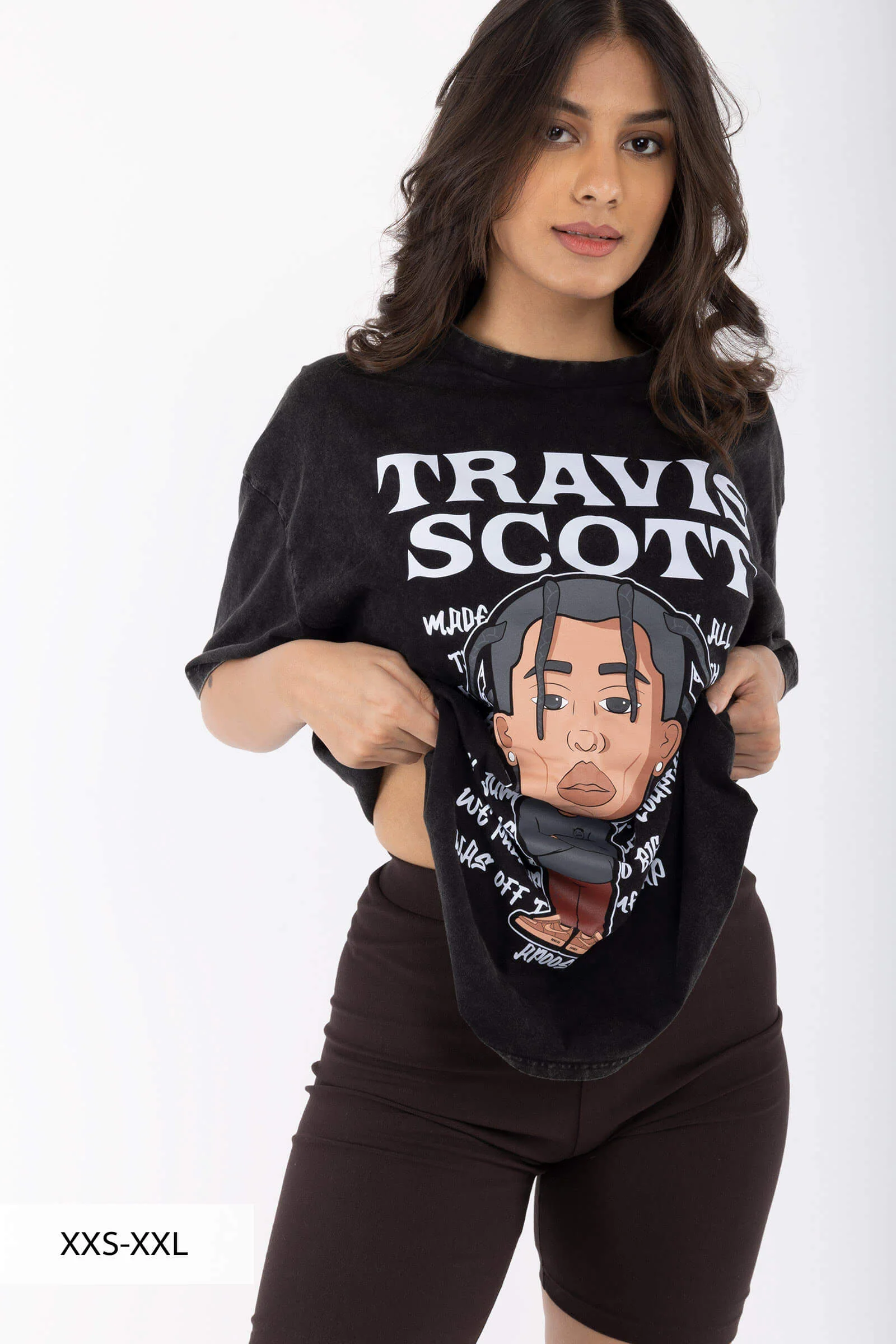 Travis Scott Faded Oversized T-shirt - Image 3
