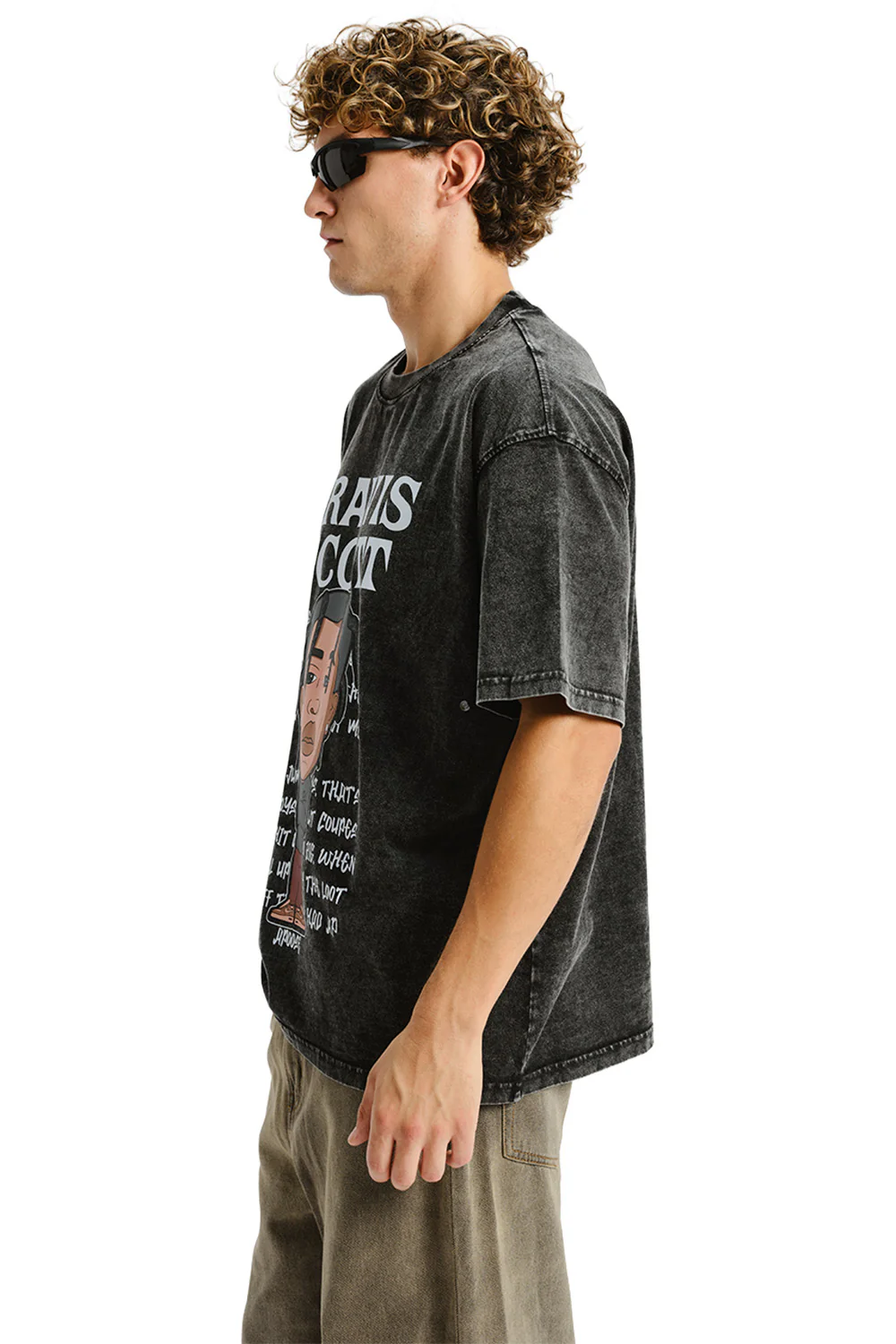 Travis Scott Faded Oversized T-shirt - Image 5