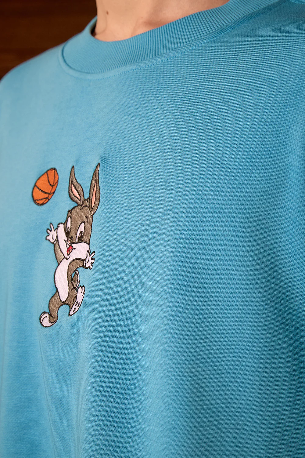 Tunes Bun Hun Oversized Sweatshirt - Image 5