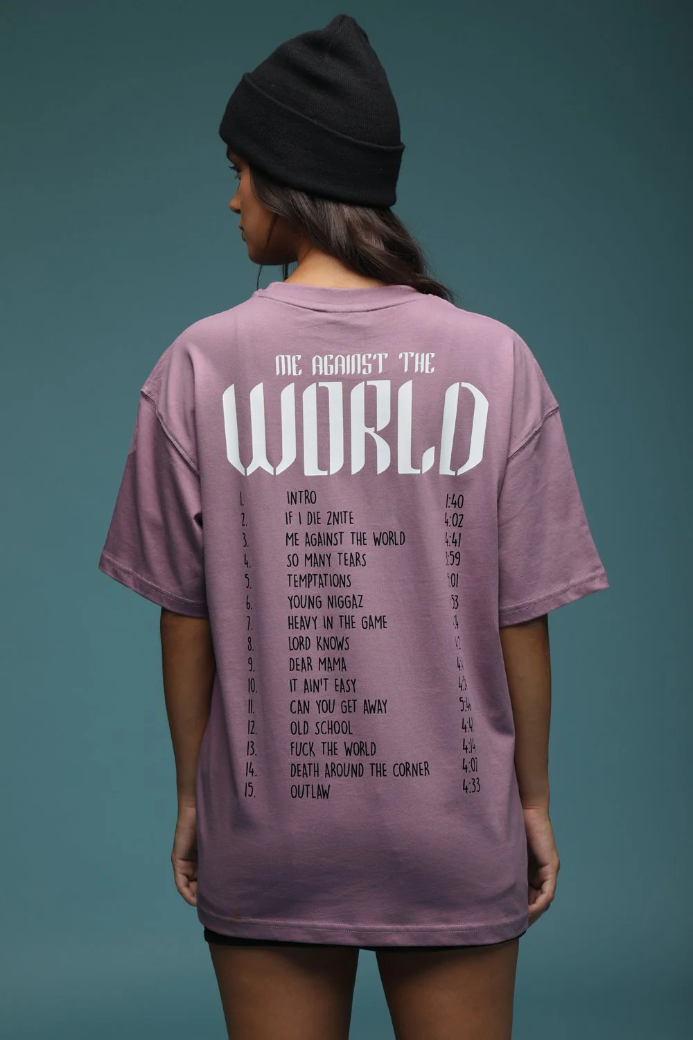 Tupac Oversized T-shirt - Image 2