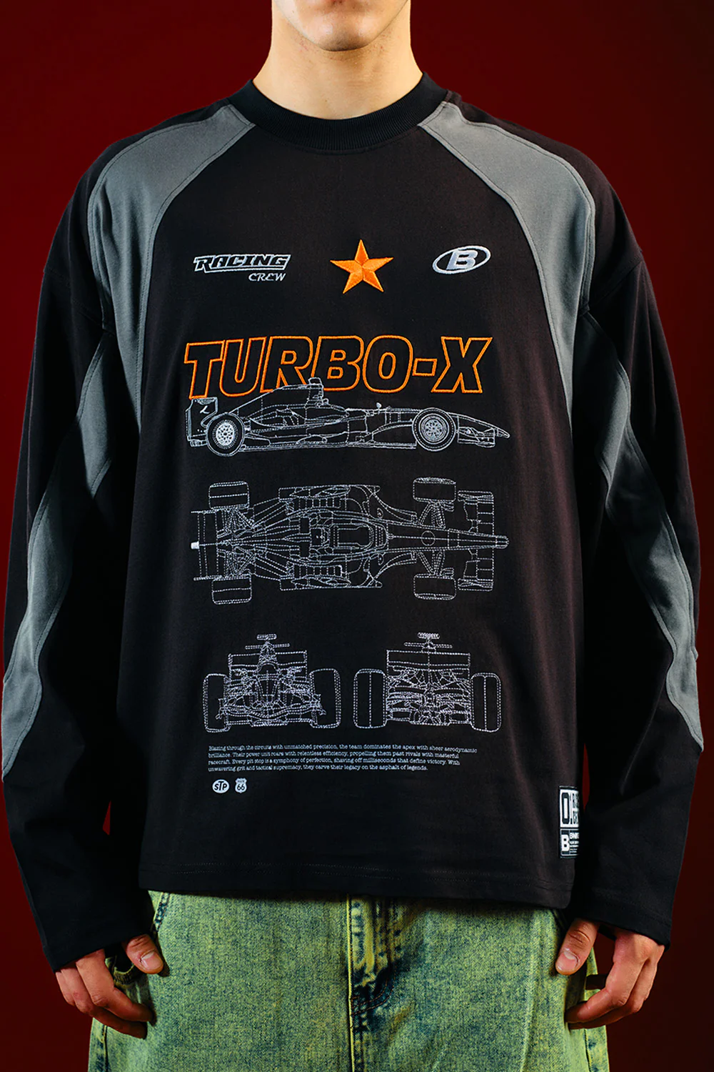 Turbo X Blackprint Sweatshirt - Image 4