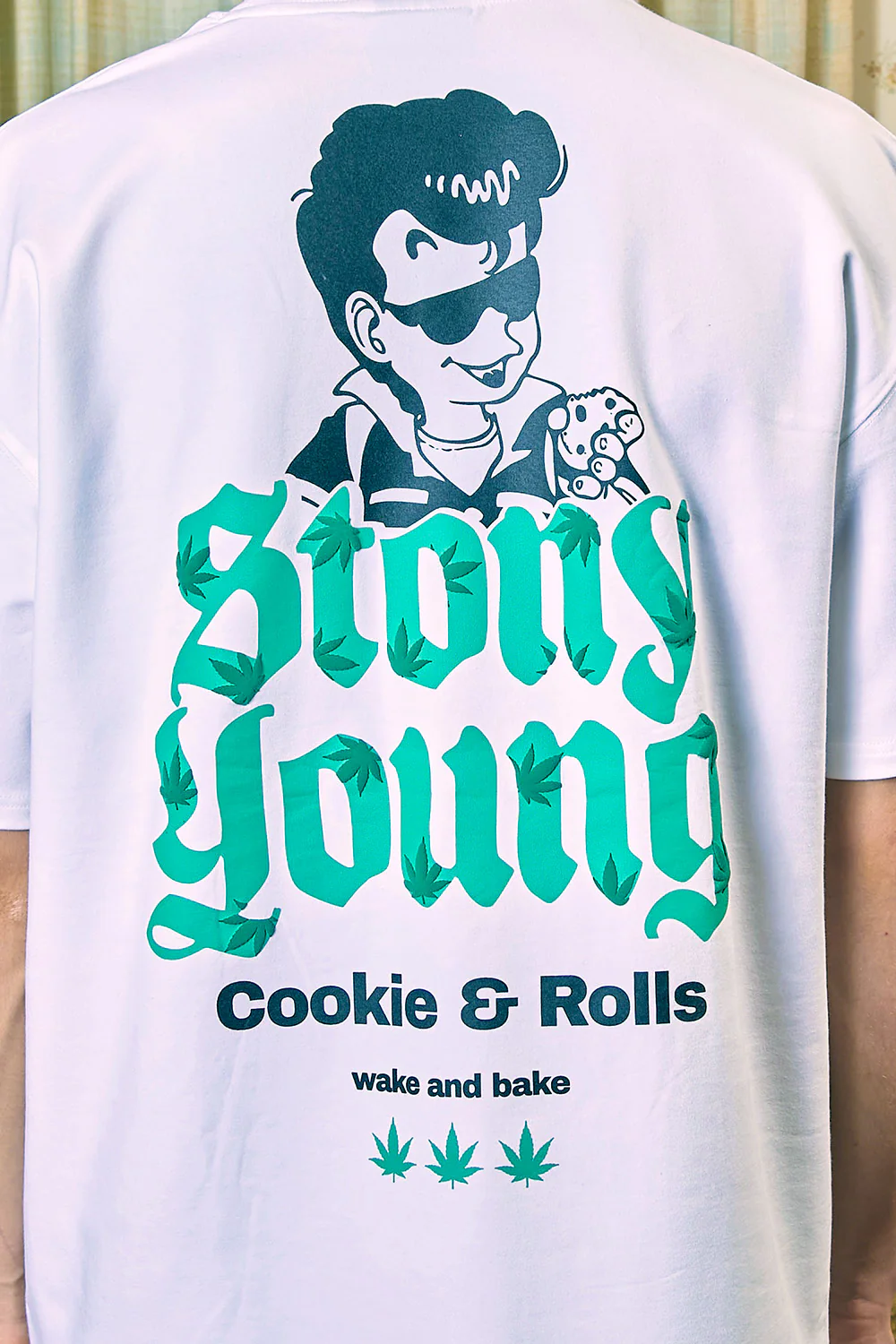 Wake N Bake Oversized T-shirt - Image 5