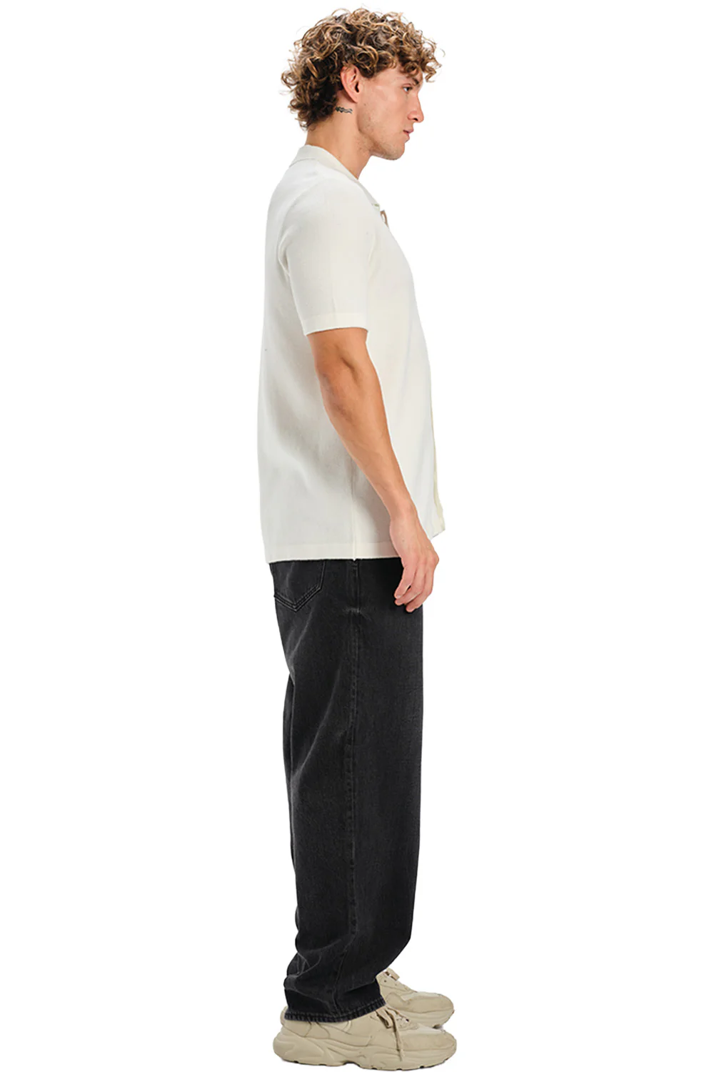 White Knit Shirt - Image 6