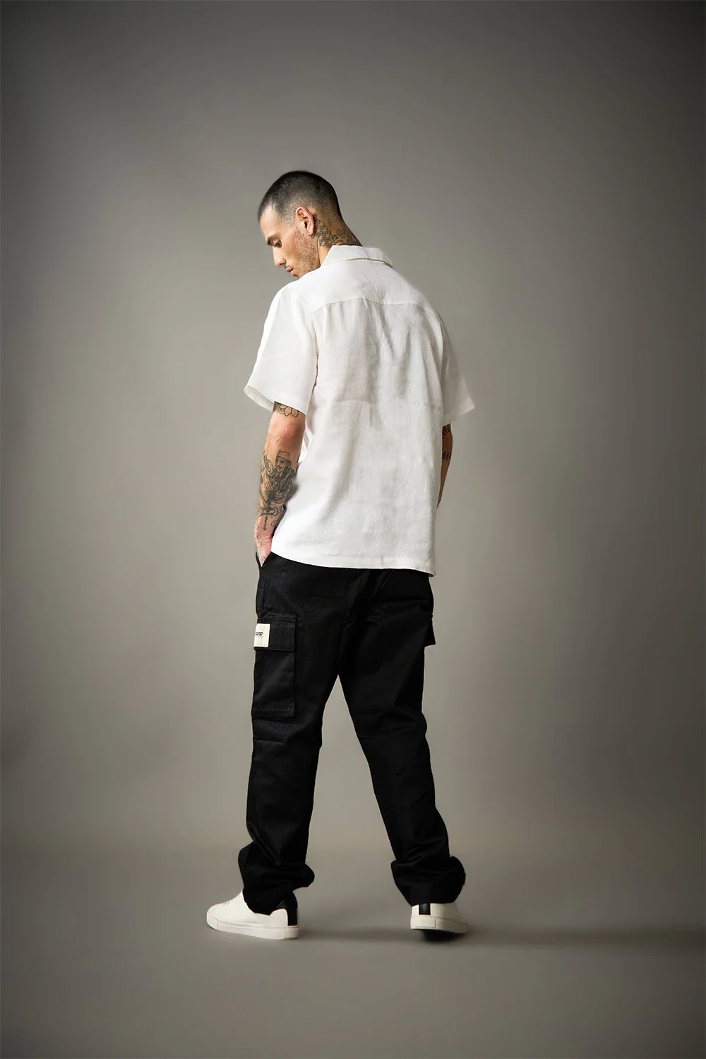 White Linen Shirt - Image 7