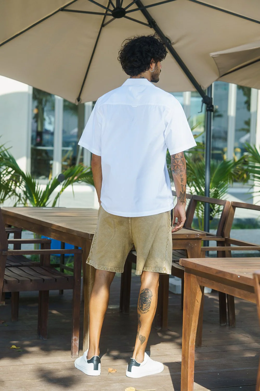 White Utility Heavyweight Shirt - Image 6