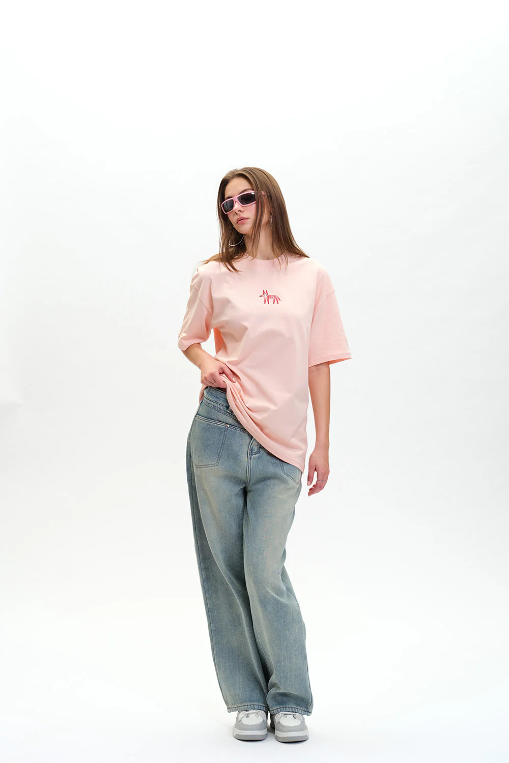 Wild-In Embroidered Premium Oversized T-shirt - Image 4