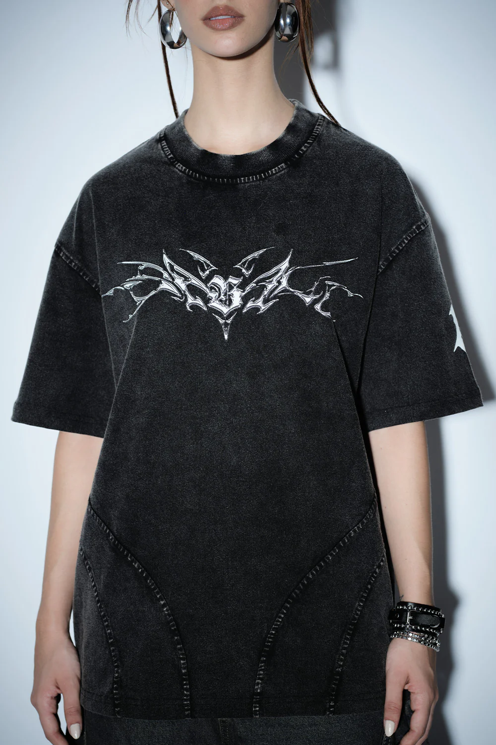 Wired Wrath Oversized T-shirt - Image 3