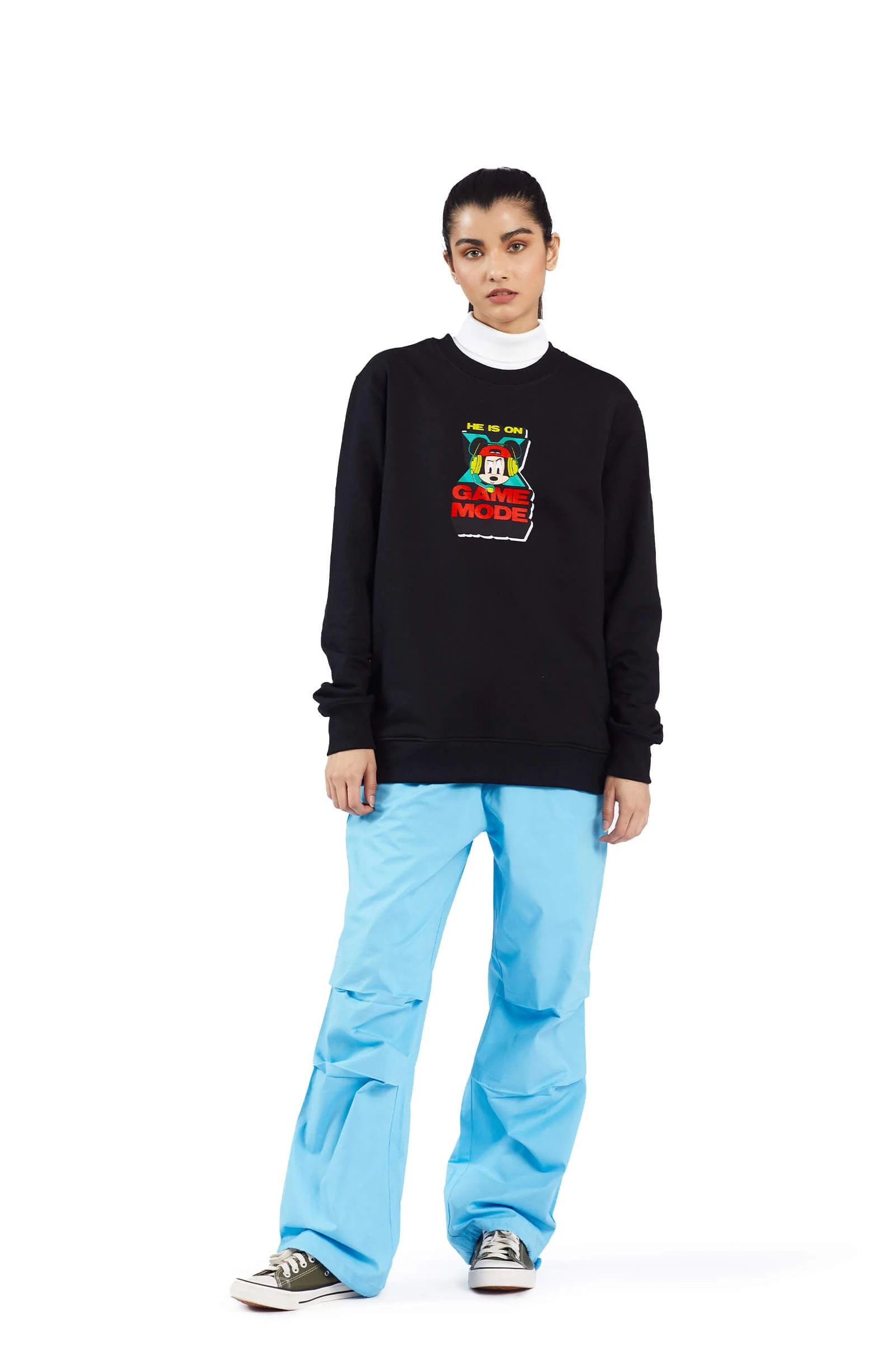 X Game Mode Oversized Sweatshirt - Image 3