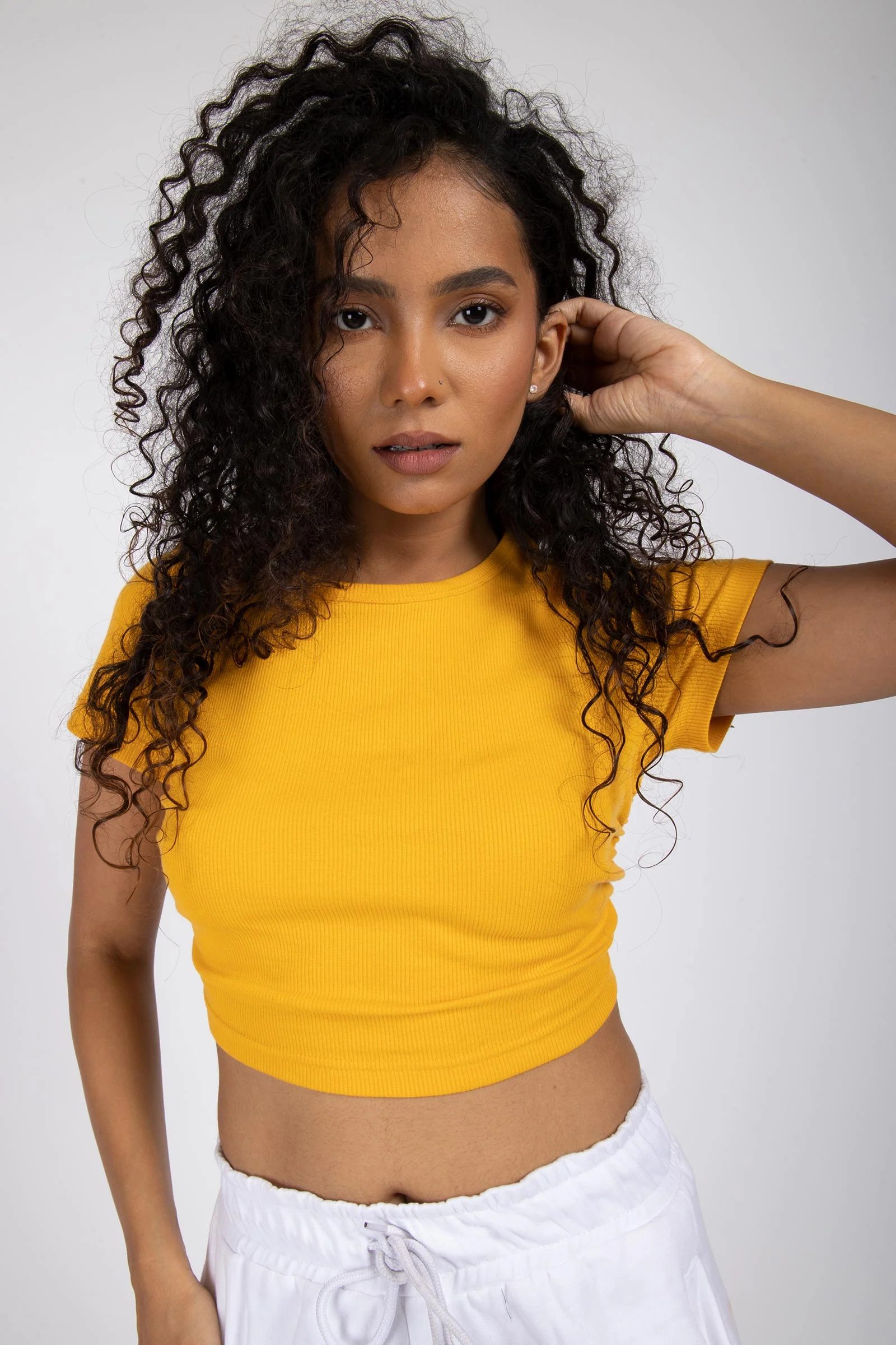 Yellow Backless Tie-Up - Image 3