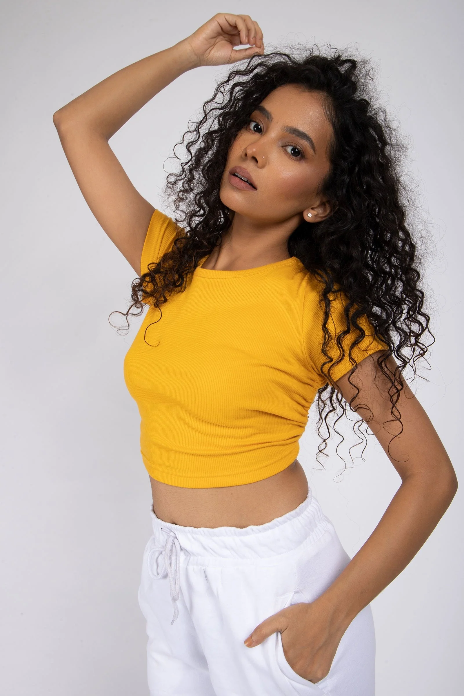 Yellow Backless Tie-Up - Image 4