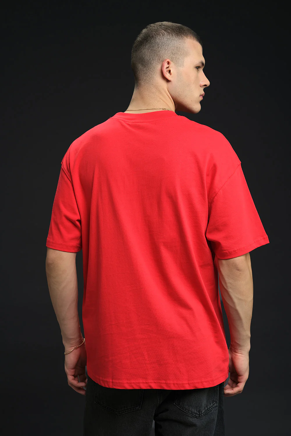 Yuck Fou Red Oversized T-shirt - Image 7